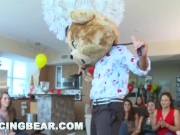 Preview 1 of DANCING BEAR - Wild and Crazy Dancing Bear CFNM House Party!