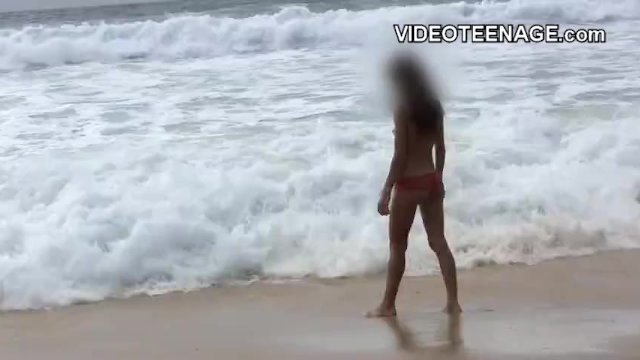 Lovely Teen Nude at Beach