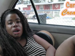 Smoking Playing With My_Wet Pussy InThe Car - Cami Creams
