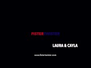 Preview 2 of Fistertwister - Laura and Cayla
