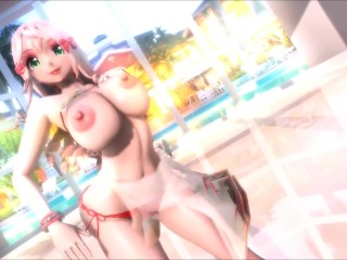 [MMD] Can’t Remember to Forget you (Maiko + Zytra)
