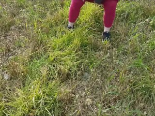 Pissing in a Field