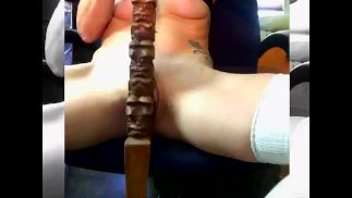 Трахай мою киску, пока я не кончу