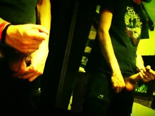 Punk Rocker Handjob and Cumload to the Mirror 2/10/2017