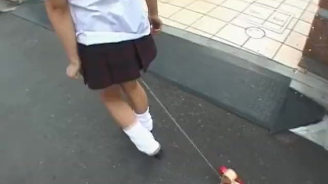 Bizarre JAV Enema Walk of Shame for Schoolgirl Subtitles