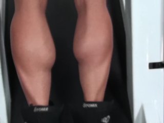 strong legs, exclusive, pornstar, calf flex