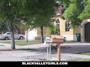 Preview 5 of BlackValleyGirls - Ebony Kendall Woods & Best Friend Share Big Cock