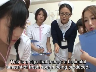 JAV nurses_CFNM handjob blowjobdemonstration Subtitled