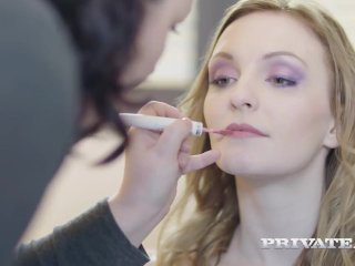 Belle Claire Dons Lingerie For DP Threeway screenshot number 1
