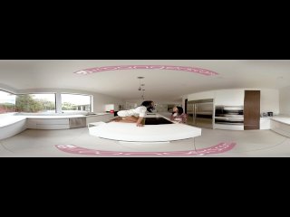 VR Bangers - Hot Ebony Roommate Seduces Megan_Rain To Eat_Her Pussy