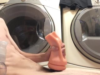 exclusive, solo male, handjob, toys
