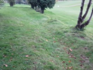 Fuck_Me by the Golf Course & WatchMe Gargle Cum