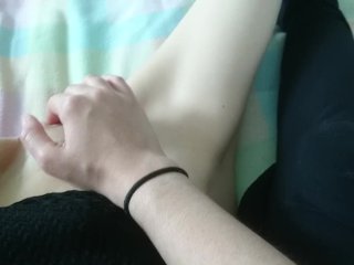 lesbian touches her_girlfriend until she cums hard_part 2