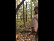 Preview 1 of Quick Redneck Head In The Woods