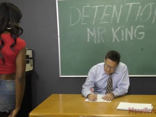 Black Student Seduces Her Teacher_Into Becoming Her Slave- AnaFoxxx Femdom