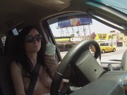 Preview 6 of Naked In Public: Topless Drivethru