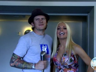 Screen Capture of Video Titled: Show & Tell: Interview with Pornstar Jesse Jane