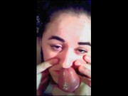 Preview 5 of Cum snorting