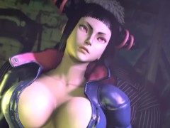 Street Fighter - Juri Han Thigh-job Short