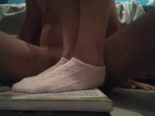 Cock Crush_with SocksTill He Cums.