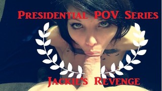 Super Hot Stella Von Savage Gags & Spits Presidential Blowjob Roleplay
