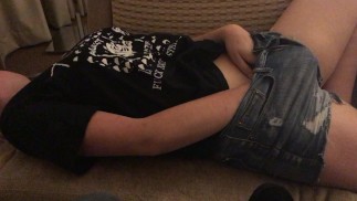 masturbating in front of sir for the first time