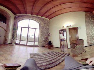 BaDoinkVR.com Fuck Latina Spex Teen Schoolgirl Carolina Abril In VR screenshot number 0
