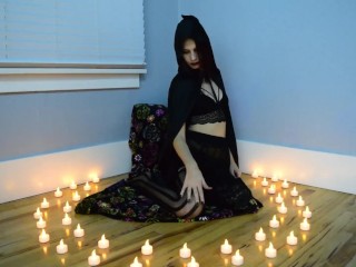 Dark Witchy Natural Solo TEASER 1-HALLOWEEN2017- MissKittyMoon.Manyvids.com