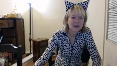 Jamie Foster Webcam Catsuit