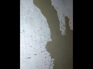Sexy Black Ebony Girl Peeing outside in Public Fingering Fat Wet Pussy