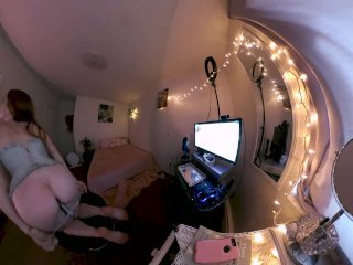 mfc private show, smoking, freckledred manyvids, hyperframe 360