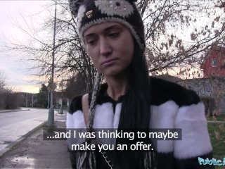 Public Agent Russian Gets Fucked By a Big Cock in her Bedroom