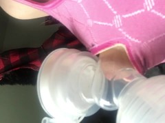 Pumping to Induce Lactation - Screenshot 16 of 16 - Boobs