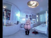 Preview 4 of DDFNetwork VR - Vittoria Dolce Sucks your Balls and Cock in VR