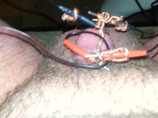 Electro my tiny penis plz comment humiliate it plz