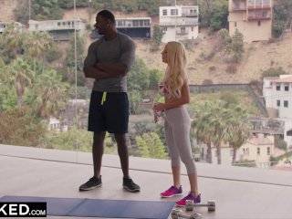 BLACKED  BBC While Daddy Is Out