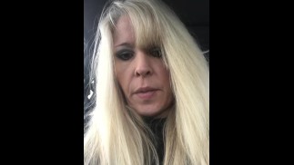 Smoking leather and leggings in my car