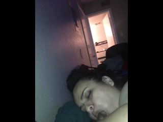 pov blowjob, exclusive, interracial, latina