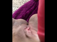 Dildo in my wet pussy