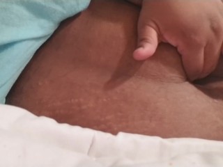 Sexy Ebony/Black Latina SSBBW Rubbing, Slapping and Playing W/belly Button