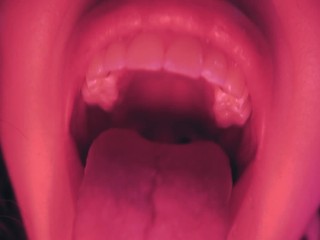 Giantess - Teasing you with my Long Tongue and Eating you Alive