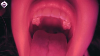 Giantess Teasing You With My Long Tongue And Eating You