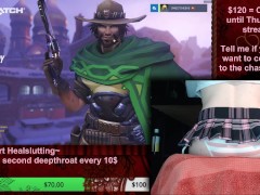 SweetCheeks - Femboy Healslut Plays Overwatch 12 (2017-08-03)