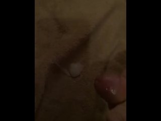 Thick Slo-mo Cumshot in a Solo Wank