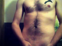 sadspookysexy cumming to your vids on pornhub, in friends bathroom