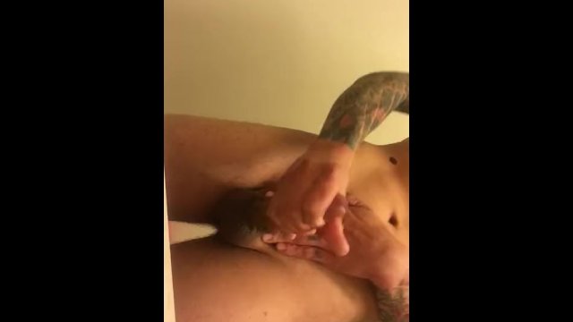 old video stroking big cock
