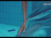 Preview 5 of Piyavka Chehova big bouncy juicy tits underwater