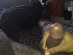 CJ Nuts after beating his Big Black Dick