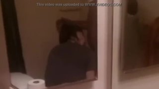 In The Bathroom A British Mother Rimjobs Her Son's Friend