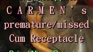 BBB: Преждевременно пропущенный-испорченный вместилище спермы Кармен (полная сцена)